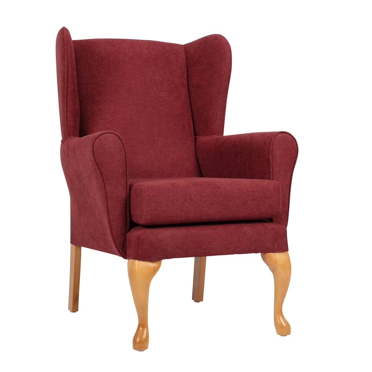 Queen Anne Fireside Chair Brick Red.jpg